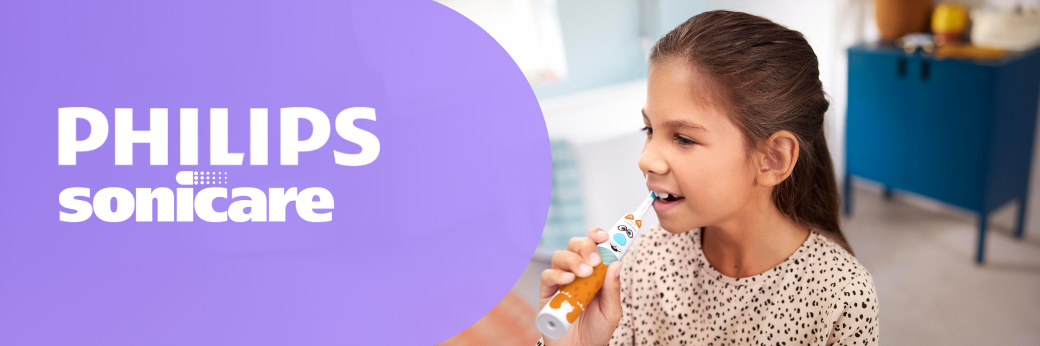 Periuta de dinti electrica pentru copii Sonicare For Kids, HX3601/01, Design a Pet Edition, Philips